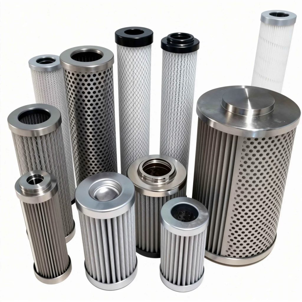 A collection of high-performance hydraulic filter elements designed as comparable replacements for PALL®, HYDAC®, MAHLE®, and EPE® brands, ensuring filtration efficiency and dirt-holding capacity.