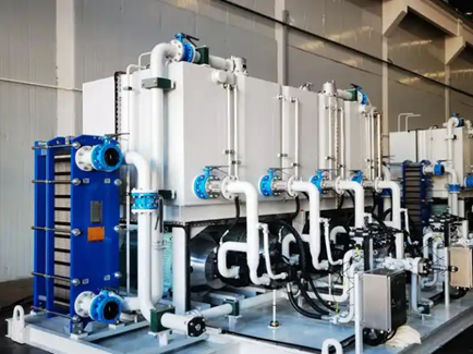 Industrial wafer butterfly valve in large-scale hydraulic power unit suction line